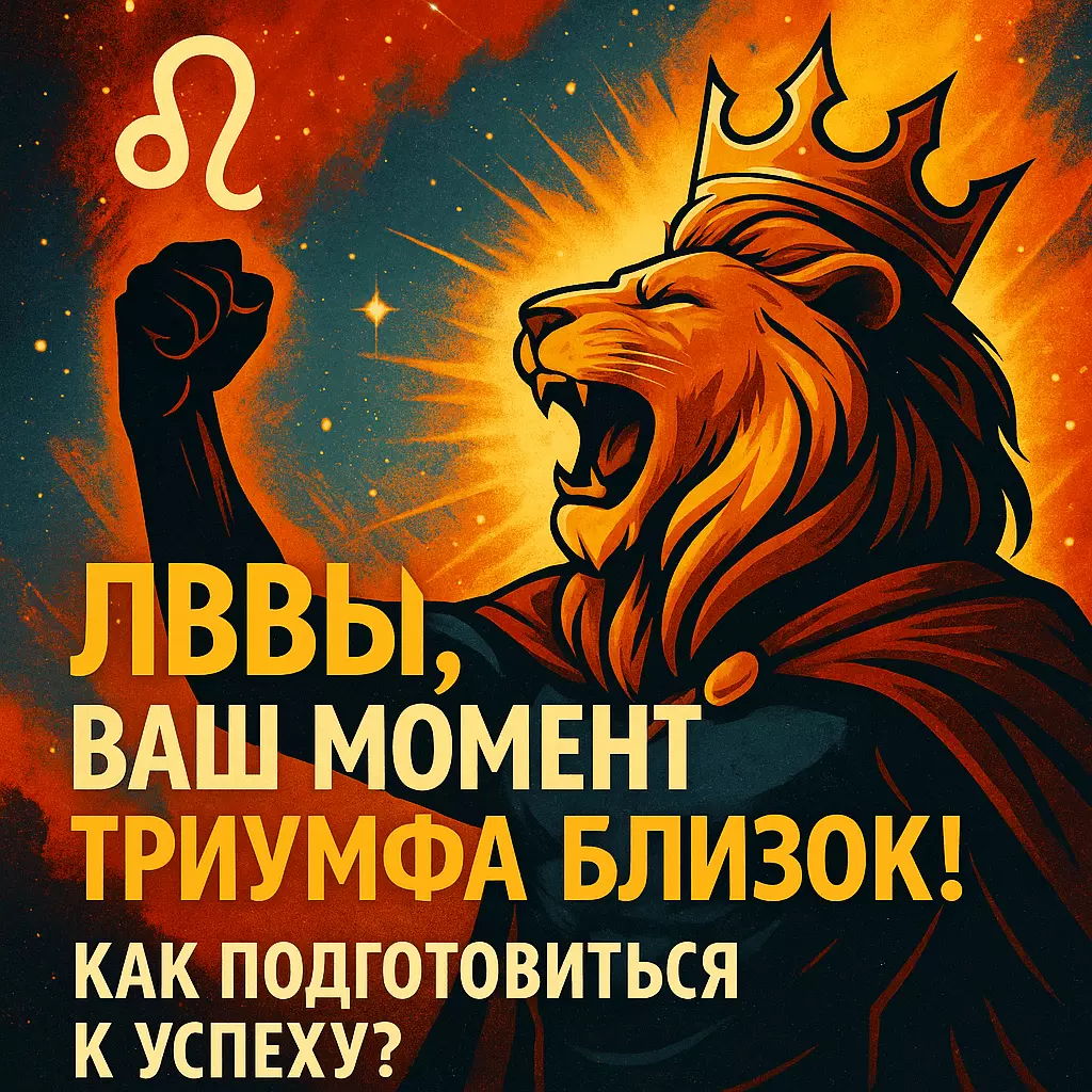 Лев — Обычный прогноз по знакам — Лев выйдет победителем из конкуренции и поймёт цену заслуженного внимания